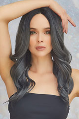 Long hair wig, Brand: Rene of Paris, Model: Divine Wavez